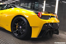 Load image into Gallery viewer, 2010-2015 Ferrari 458 Italy/Spider VRS Style Rear Bumper W/Tips - Carbonado Aero