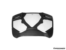 Load image into Gallery viewer, 2015-2020 Ferrari 488 Spider Dry Carbon Fiber Engine Hood With Glass