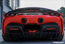 Load image into Gallery viewer, 2020-UP Ferrari SF90 Stradale Spider Assetto Fiorano Style Autoclave Carbon Fiber Trunk Spoiler
