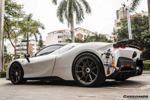 Load image into Gallery viewer, 2020-UP Ferrari SF90 Stradale Spider Assetto Fiorano Style Autoclave Carbon Fiber Trunk Spoiler