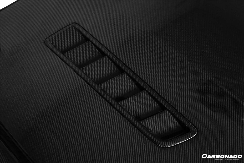 2015-2017 Ford Mustang  GT & V6 TRU Style Carbon Fiber Hood
