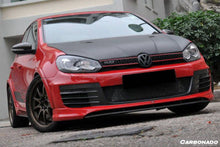 Load image into Gallery viewer, 2010-2013 Volkswagen Golf 6 R20 GTI Rz Style Hood - Carbonado Aero