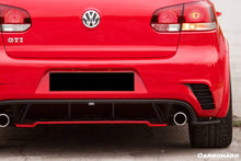 Load image into Gallery viewer, 2010-2013 Volkswagen Golf 6 R20 GTI Rz Style Rear Bmper (Dual Exhaust) - Carbonado
