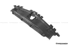 Load image into Gallery viewer, 2007-2013 Infiniti G37 Sedan OEM Style Carbon Fiber Radiator Cover - Carbonado Aero