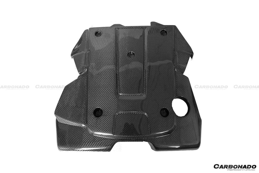 2007-2013 Infiniti G37 Sedan OEM Style Carbon Fiber Engine Cover - Carbonado Aero