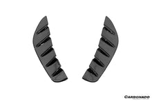 Load image into Gallery viewer, 2021-2024 Lotus Emira NYO MNK Style Dry Carbon Fiber Front Bumper Vent Trims