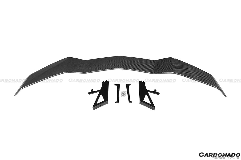 2011-2022 Lamborghini Aventador LP700 LP750 LP740 LP720 LP780 Coupe & Roadster RZS Style Carbon Fiber Trunk Spoiler wing