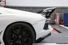Load image into Gallery viewer, 2011-2022 Lamborghini Aventador LP700 LP750 LP740 LP720 LP780 Coupe &amp; Roadster RZS Style Carbon Fiber Trunk Spoiler wing