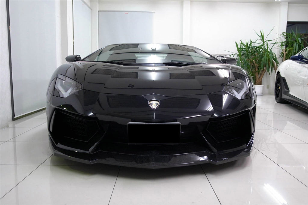 2011-2016 Lamborghini Aventador LP700 Coupe Roadster DC Style Carbon Fiber Front Lip