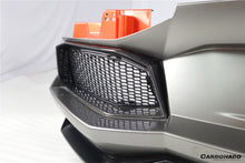 Load image into Gallery viewer, 2011-2016 Lamborghini Aventador LP700 Coupe  Roadster Oem Style Carbon Fiber Rear Bumper Grille