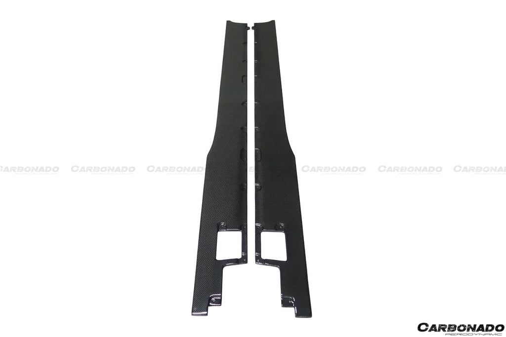 2011-2016 Lamborghini Aventador LP700 Coupe Roadster DC Style Carbon Fiber Side Skirts