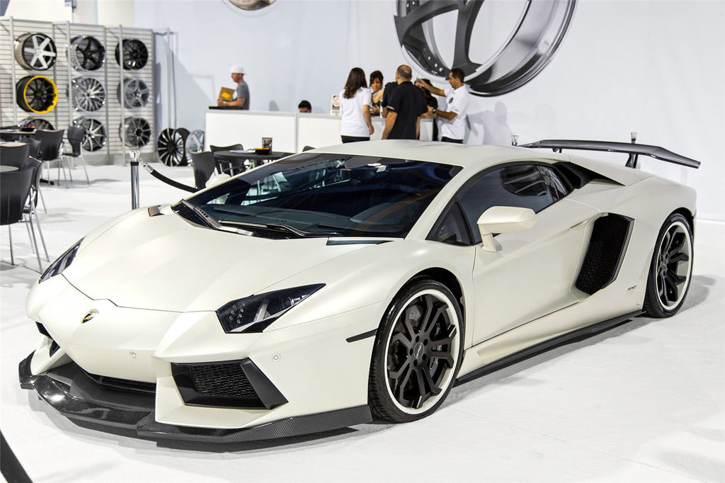 2011-2016 Lamborghini Aventador LP700 Coupe Roadster DC Style Carbon Fiber Front Lip