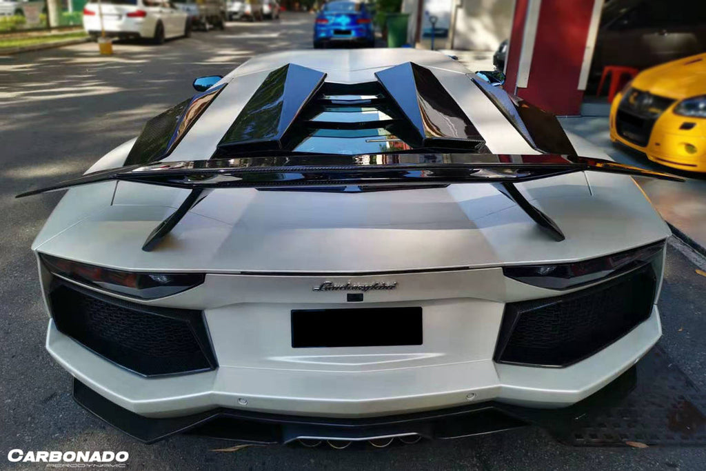 2011-2022 Lamborghini Aventador LP700 LP750 LP740 LP720 LP780 Coupe & Roadster VTC Style Trunk Spoiler