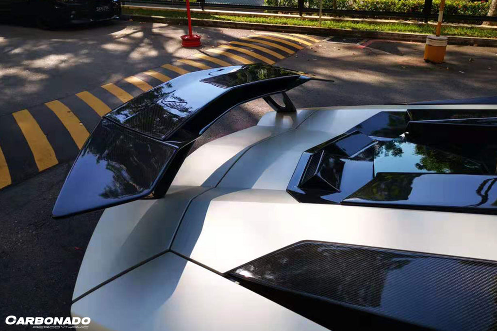 2011-2022 Lamborghini Aventador LP700 LP750 LP740 LP720 LP780 Coupe & Roadster VTC Style Trunk Spoiler