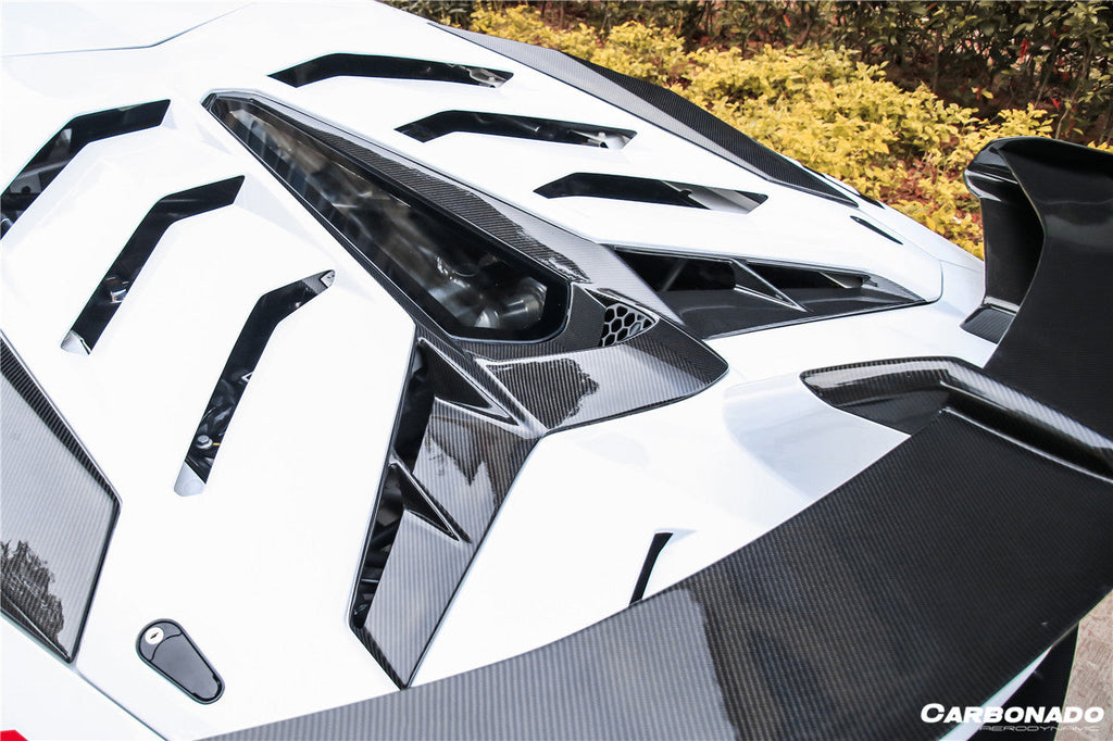 2011-2021 Lamborghini Aventador LP700 LP740 LP750 SVJ Coupe & Roadster SVJ Style Part DRY Carbon Fiber Aero Full Kit