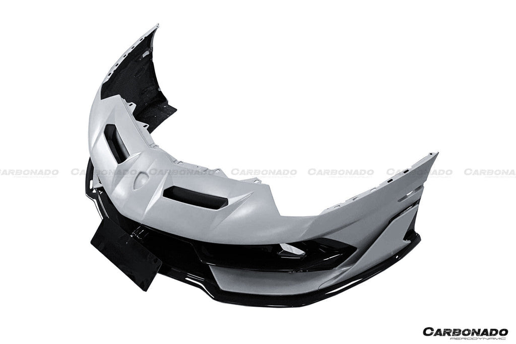 2011-2021 Lamborghini Aventador LP700 LP740 LP750 SVJ Coupe & Roadster SVJ Style Part Dry Carbon Fiber Front Bumper