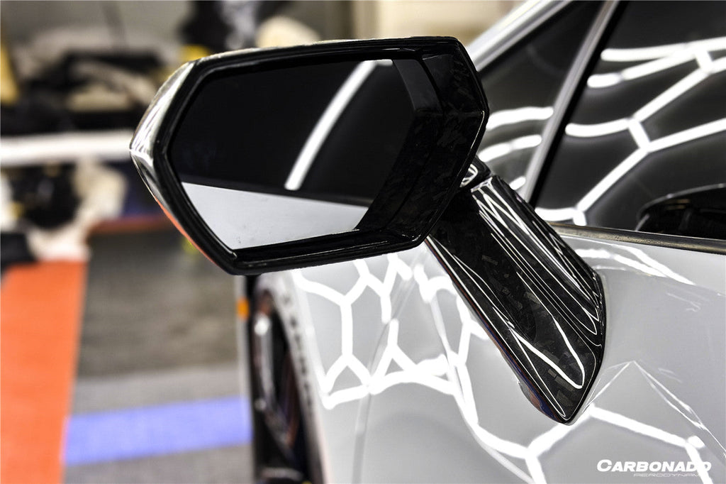 2015-2025 Lamborghini Huracan LP610  LP580  EVO  STO  PERFORMANTE Autoclave Carbon Fiber Mirror Housing Repalcement