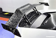 Load image into Gallery viewer, 2015-2025 Lamborghini Huracan LP610  LP580  EVO  Tecnica OD Style Carbon Fiber Trunk Spoiler Wing with Base