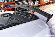 Load image into Gallery viewer, 2015-2025 Lamborghini Huracan LP610  LP580  EVO  Tecnica OD Style Carbon Fiber Trunk Spoiler Wing with Base
