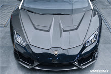 Load image into Gallery viewer, 2015-2025 Lamborghini Huracan LP610 &amp; LP580 &amp; EVO &amp; Tecnica VRS Style Carbon Fiber Hood