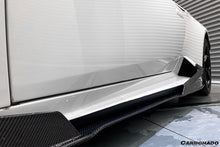 Load image into Gallery viewer, 2015-2019 Lamborghini Huracan LP610 LP580 MD Style Carbon Fiber Side Skirts Under Board