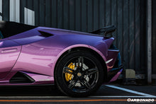 Load image into Gallery viewer, 2015-2025 Lamborghini Huracan LP610 &amp; LP580 &amp; EVO &amp; Tecnica MD Style Carbon Fiber Trunk Spoiler Wing with Base