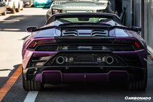 Load image into Gallery viewer, 2015-2025 Lamborghini Huracan LP610 &amp; LP580 &amp; EVO &amp; Tecnica MD Style Carbon Fiber Trunk Spoiler Wing with Base