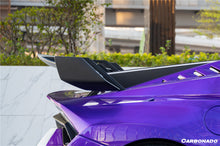 Load image into Gallery viewer, 2021-2024 Lamborghini Huracan STO Dry Carbon Fiber Trunk Spoiler Side Winglets