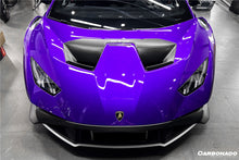 Load image into Gallery viewer, 2021-UP Lamborghini Huracan STO Dry Carbon Fiber Hood Vents