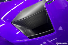 Load image into Gallery viewer, 2021-UP Lamborghini Huracan STO Dry Carbon Fiber Hood Vents