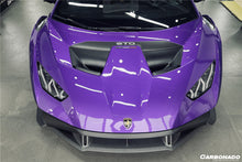 Load image into Gallery viewer, 2021-UP Lamborghini Huracan STO Dry Carbon Fiber Down-Front Lip