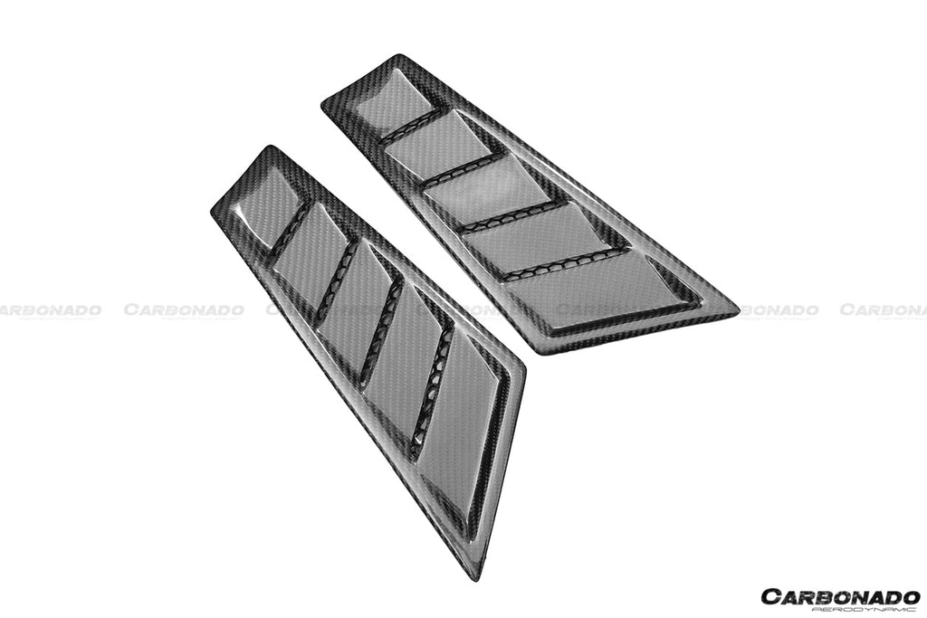 2015-2020 Lamborghini Huracan LP580 LP610 RZS Style Carbon Fiber Front Fender Vents