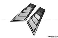 Load image into Gallery viewer, 2015-2020 Lamborghini Huracan LP580 LP610 RZS Style Carbon Fiber Front Fender Vents