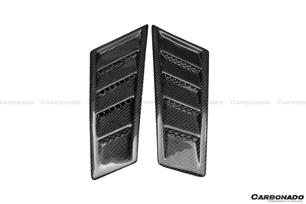 2015-2020 Lamborghini Huracan LP580 LP610 RZS Style Carbon Fiber Front Fender Vents
