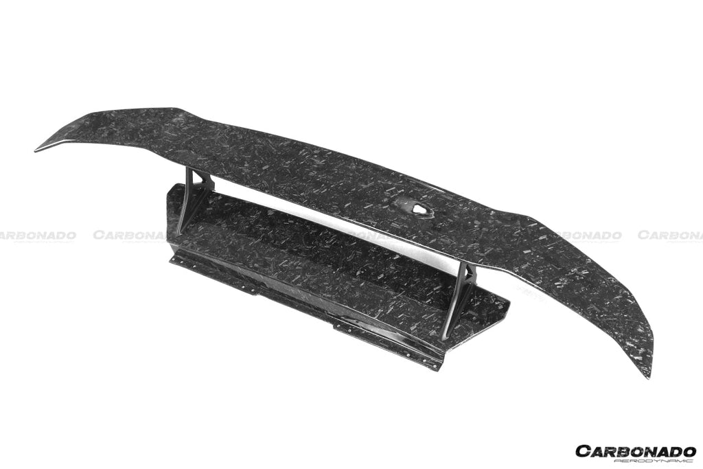 2015-2025 Lamborghini Huracan LP610 & LP580 & EVO & Tecnica VRS Style Carbon Fiber Trunk Spoiler Wing with Base