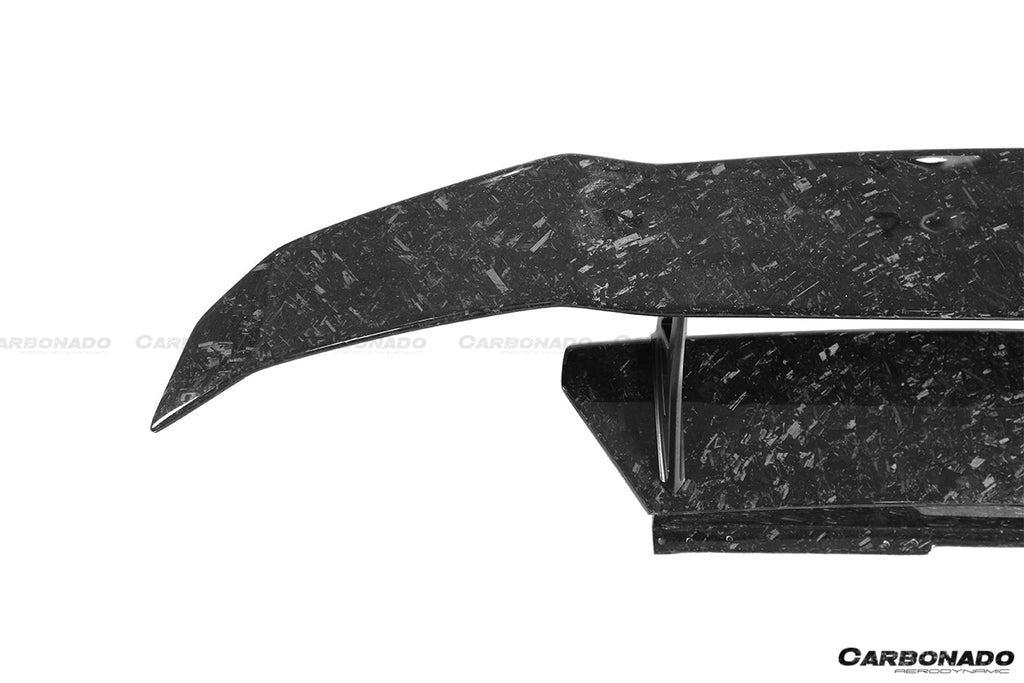 2015-2025 Lamborghini Huracan LP610 & LP580 & EVO & Tecnica VRS Style Carbon Fiber Trunk Spoiler Wing with Base