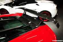 Load image into Gallery viewer, 2015-2025 Lamborghini Huracan LP610 &amp; LP580 &amp; EVO &amp; Tecnica VRS Style Carbon Fiber Trunk Spoiler Wing with Base