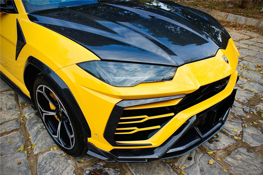 2018-2022 Lamborghini URUS TC Style Dry Carbon Fiber UP-Front Lip