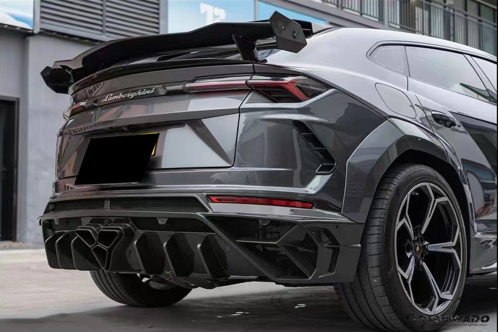 2018-2025 Lamborghini URUS MS Style Carbon Fiber Small Trunk Spoiler