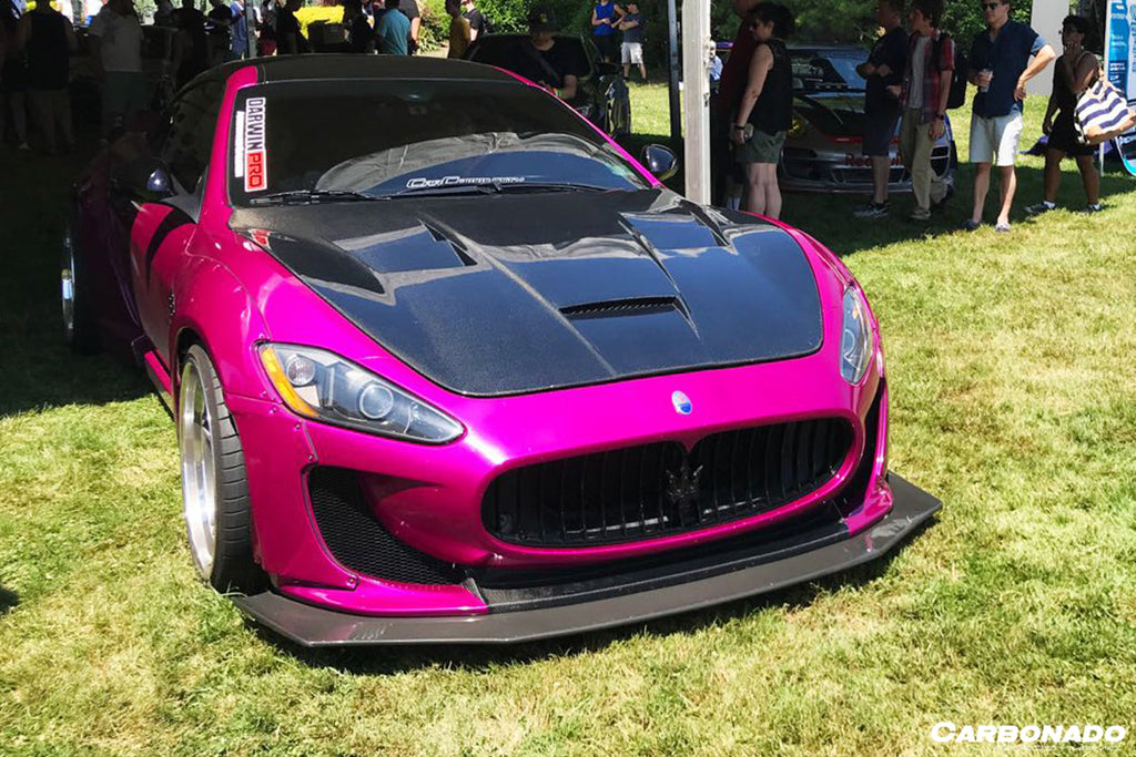 2008-2022 Maserati GranTurismo DC Style Carbon Fiber Hood