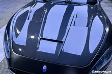 Load image into Gallery viewer, 2008-2022 Maserati GranTurismo DC Style Carbon Fiber Hood