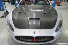Load image into Gallery viewer, 2008-2022 Maserati GranTurismo DC Style Carbon Fiber Hood