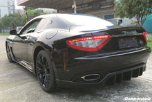 Load image into Gallery viewer, 2008-2022 Maserati GranTurismo MC Style Carbon Fiber Rear Diffuser