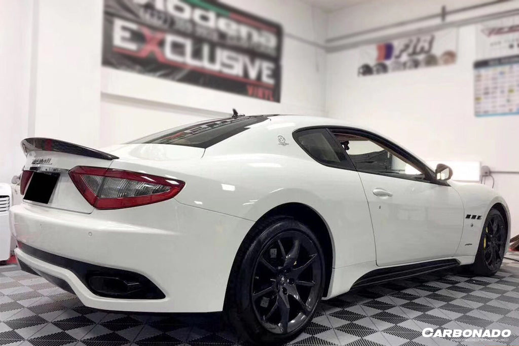 2012-2022 Maserati GranTurismo Sport & MC 4.7L Carbon Fiber Trunk Spoiler