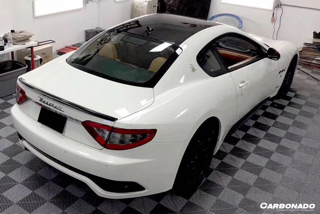 2012-2022 Maserati GranTurismo Sport & MC 4.7L Carbon Fiber Trunk Spoiler