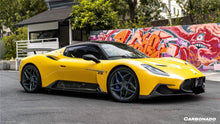 Load image into Gallery viewer, 2020-2024 Maserati MC20 NVT Style Dry Carbon Fiber Front Lip Splitter