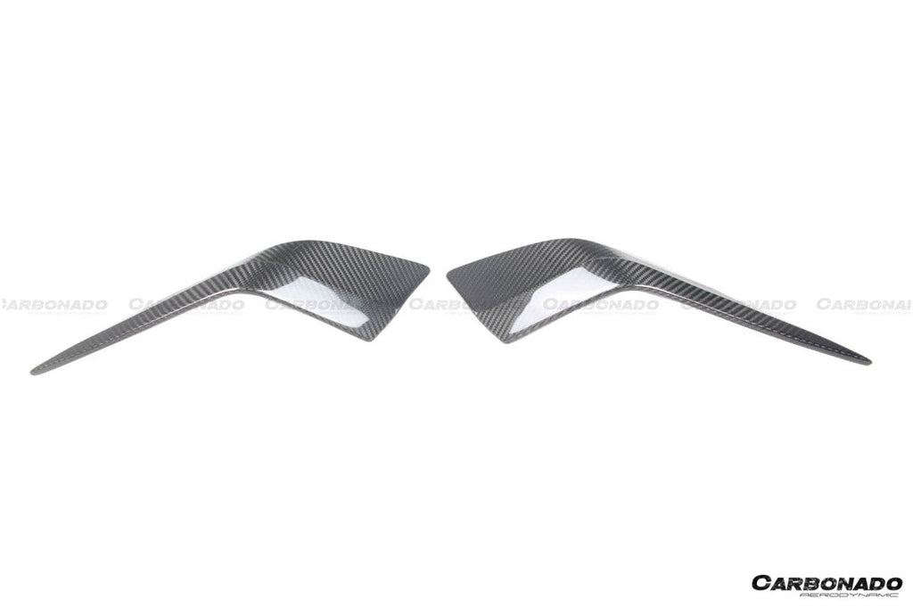 2020-2024 Maserati MC20 NVT Style Dry Carbon Fiber Front Lip Splitter