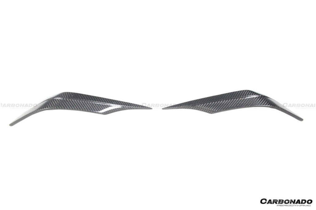 2020-2024 Maserati MC20 NVT Style Dry Carbon Fiber Front Lip Splitter