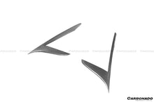 Load image into Gallery viewer, 2020-UP Maserati MC20 NVT Style Dry Carbon Fiber Quarter Panel Side Vent Scoops