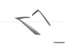 Load image into Gallery viewer, 2020-UP Maserati MC20 NVT Style Dry Carbon Fiber Quarter Panel Side Vent Scoops